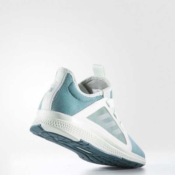 Adidas Edge Luxe Femme Linen Green/Footwear White/Mystery Green Running Chaussures NO: BW0412