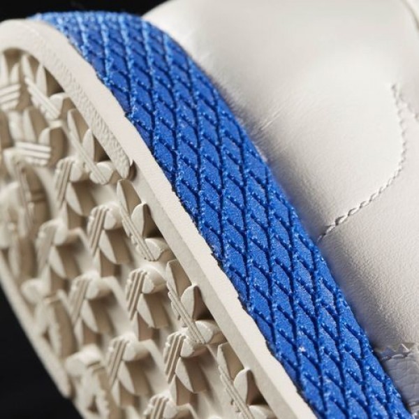 Adidas Samoa Vintage Homme Chalk White/Blue Originals Chaussures NO: BB8598