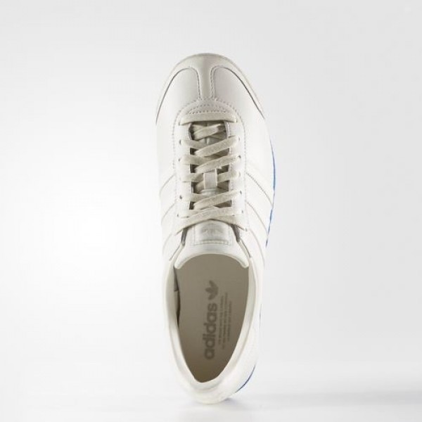 Adidas Samoa Vintage Homme Chalk White/Blue Originals Chaussures NO: BB8598