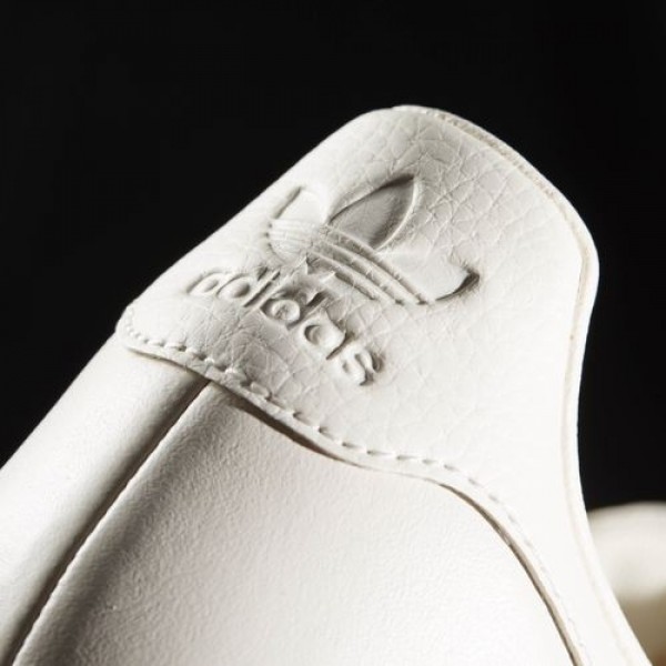 Adidas Samoa Vintage Homme Chalk White/Blue Originals Chaussures NO: BB8598