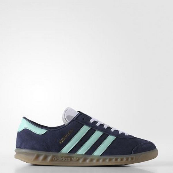 Adidas Hamburg Femme Midnight Grey/Easy Green/Gum ...