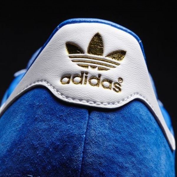 Adidas München Homme Blue/Footwear White/Gum Originals Chaussures NO: BB2777