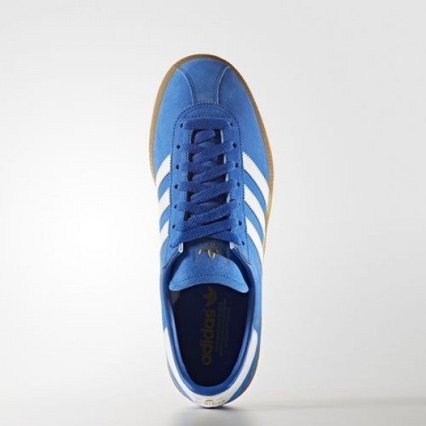 Adidas München Homme Blue/Footwear White/Gum Originals Chaussures NO: BB2777