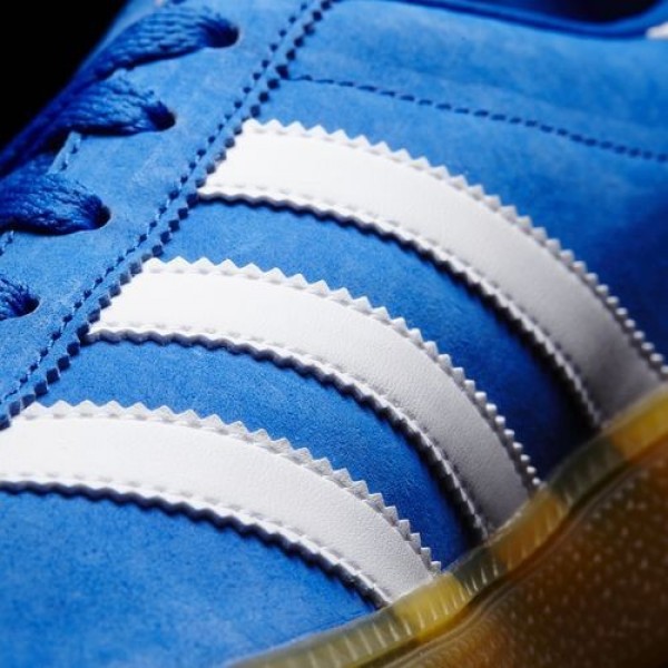 Adidas München Homme Blue/Footwear White/Gum Originals Chaussures NO: BB2777