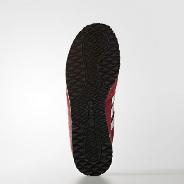 Adidas New York Femme Collegiate Burgundy/Matte Silver/Mystery Red Originals Chaussures NO: BB1189