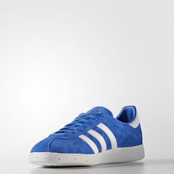 Adidas München Femme Blue/Footwear White Originals Chaussures NO: BY1723