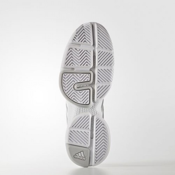 Adidas Barricade Classic Bounce Femme Footwear White/Silver Metallic/Lgh Solid Grey Tennis Chaussures NO: BY2926