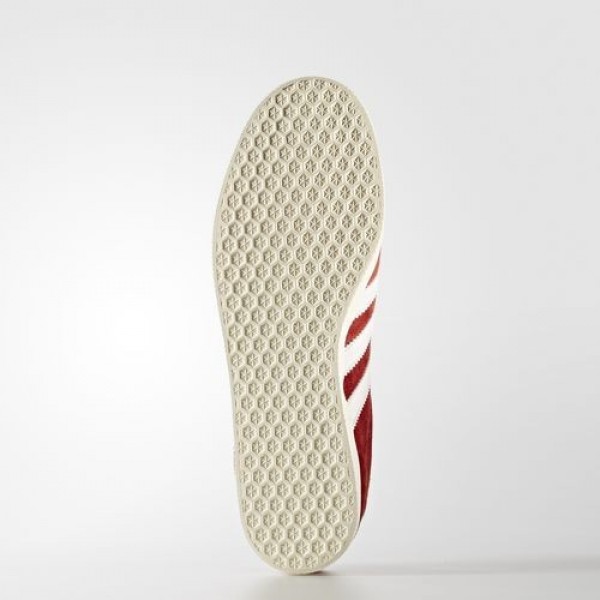 Adidas Gazelle Super Homme Red/Vintage White/Gold Metallic Originals Chaussures NO: BB5242