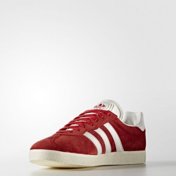 Adidas Gazelle Super Homme Red/Vintage White/Gold Metallic Originals Chaussures NO: BB5242
