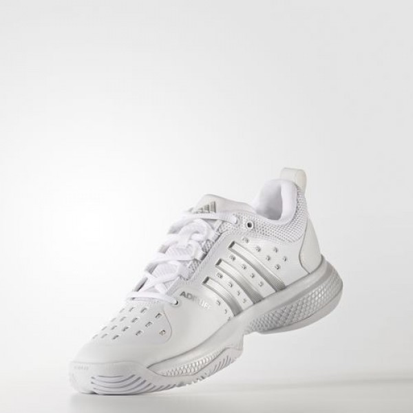Adidas Barricade Classic Bounce Femme Footwear White/Silver Metallic/Lgh Solid Grey Tennis Chaussures NO: BY2926