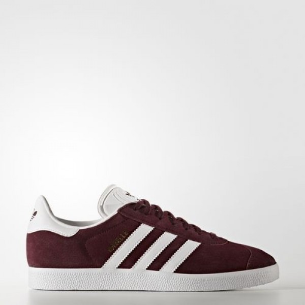 Adidas Gazelle Homme Maroon/Footwear White/Gold Me...