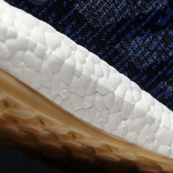Adidas Pure Boost Femme Core Blue/Linen/Night Navy Running Chaussures NO: BA8896