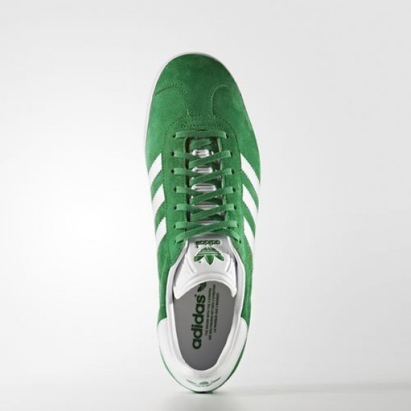 Adidas Gazelle Homme Green/White/Gold Metallic Originals Chaussures NO: BB5477