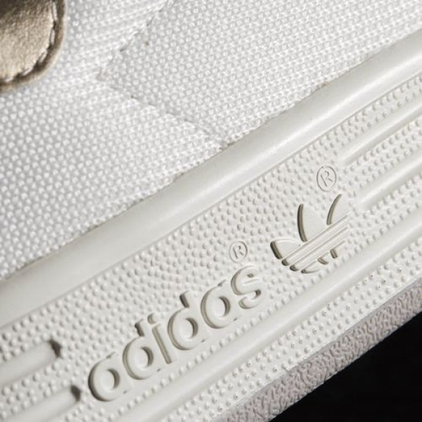 Adidas Rod Laver Super Platinum Homme Vintage White/Silver Metallic Originals Chaussures NO: BA7271