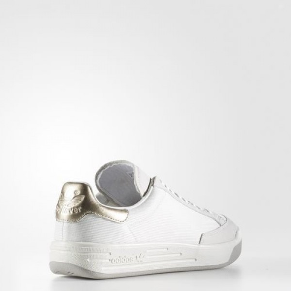 Adidas Rod Laver Super Platinum Homme Vintage White/Silver Metallic Originals Chaussures NO: BA7271