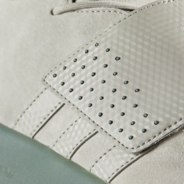 Hommes Originals  Chaussure Tubular Invader Strap Couleur Sesame/Sesame/Trace Green (BY3635)