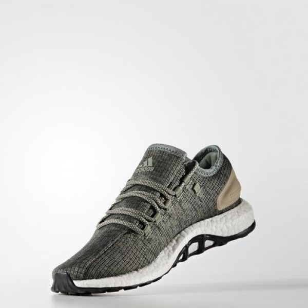 Adidas Pure Boost Homme Trace Green/Night Cargo/Utility Ivy Running Chaussures NO: BA8903