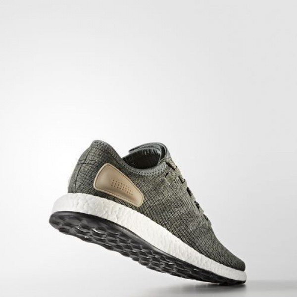 Adidas Pure Boost Homme Trace Green/Night Cargo/Utility Ivy Running Chaussures NO: BA8903