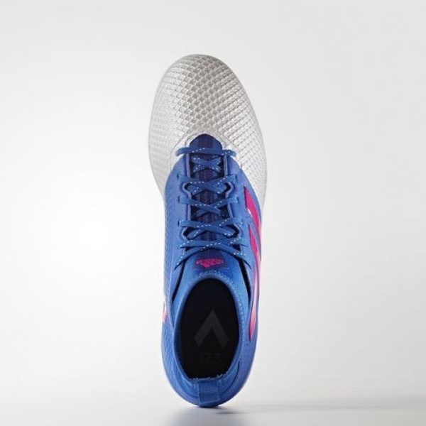 Adidas Ace 17.3 Primemesh Indoor Homme Blue/Shock Pink/Footwear White Football Chaussures NO: BB1761