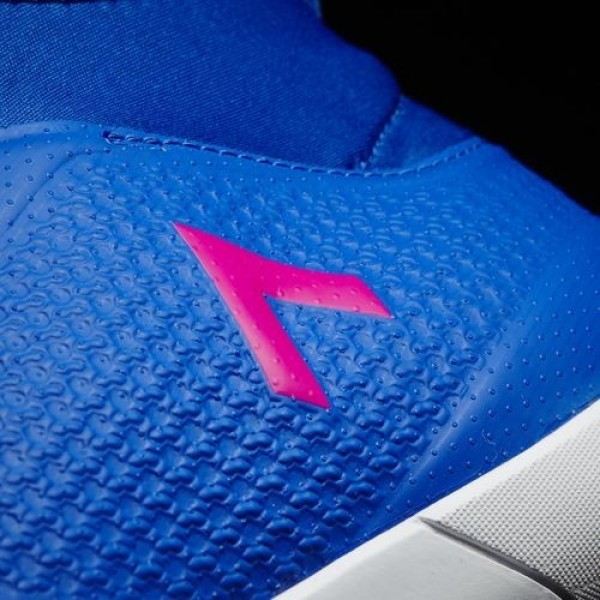 Adidas Ace 17.3 Primemesh Indoor Homme Blue/Shock Pink/Footwear White Football Chaussures NO: BB1761