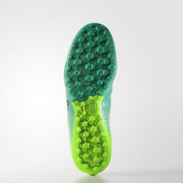 Adidas X Tango 16+ Purechaos Turf Homme Solar Green/Core Black/Core Green Football Chaussures NO: S82084