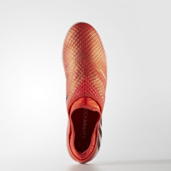 Adidas Messi 16+ Pureagility Terrain Souple Homme Footwear White/Core Black/Red Football Chaussures NO: BB1870