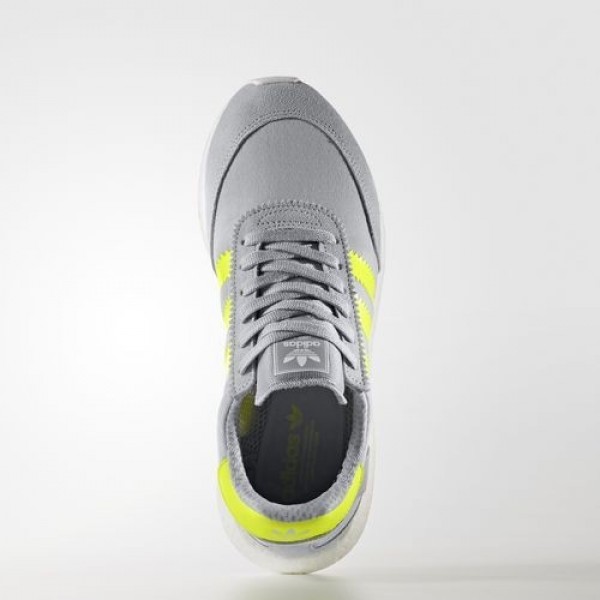 Adidas Iniki Runner Femme Clear Onix/Solar Yellow/Footwear White Originals Chaussures NO: BB0001