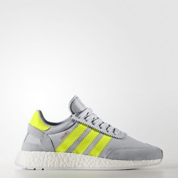 Adidas Iniki Runner Femme Clear Onix/Solar Yellow/...