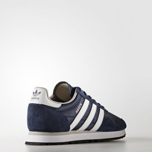 Adidas Haven Femme Collegiate Navy/Footwear White/Clear Granite Originals Chaussures NO: BB1280