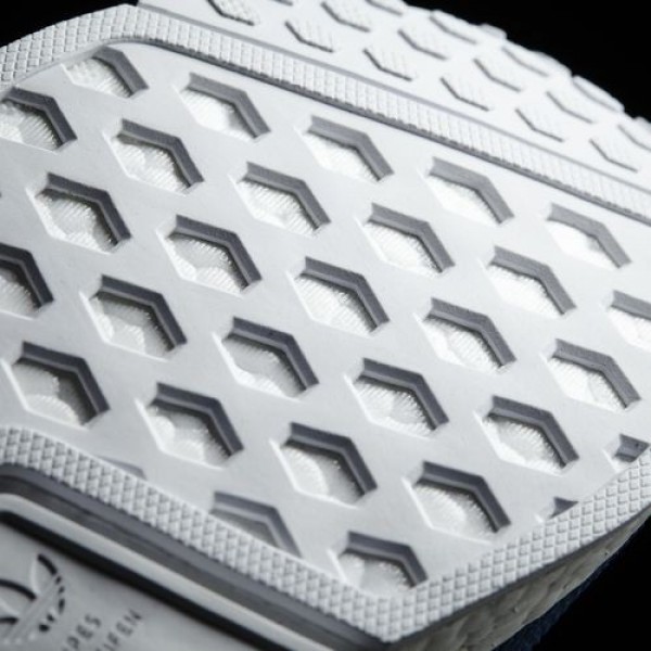 Adidas Nmd_R1 Homme Tech Steel/Unity Blue/ White Originals Chaussures NO: S31502