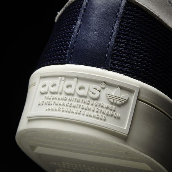 Adidas Court Vantage Femme Collegiate Navy/Footwear White Originals Chaussures NO: S76197