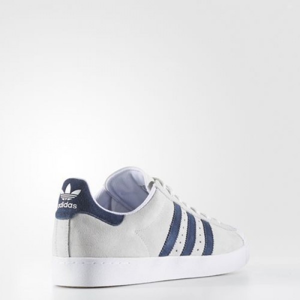 Adidas Superstar Vulc Adv Homme Crystal White/Collegiate Navy/Footwear White Originals Chaussures NO: BB8609