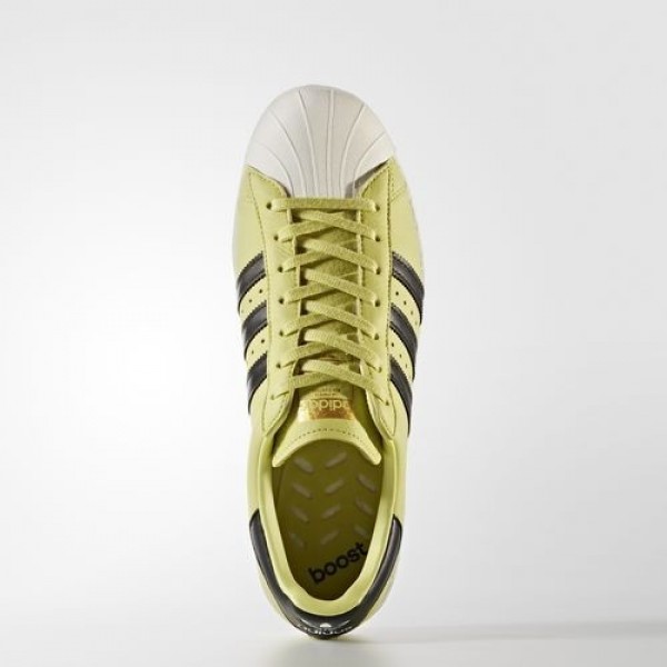 Adidas Superstar Boost Homme Bliss Lime/Core Black/Off White Originals Chaussures NO: BB2730