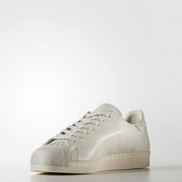 Adidas Superstar 80S Clean Femme Crystal White/Off White Originals Chaussures NO: BB0169