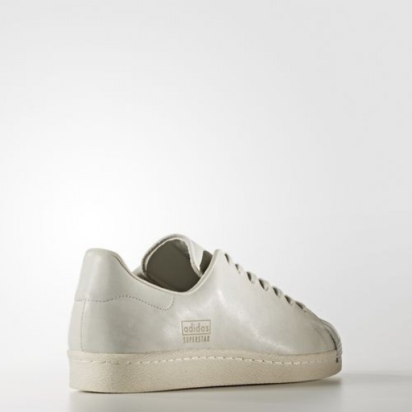 Adidas Superstar 80S Clean Femme Crystal White/Off White Originals Chaussures NO: BB0169