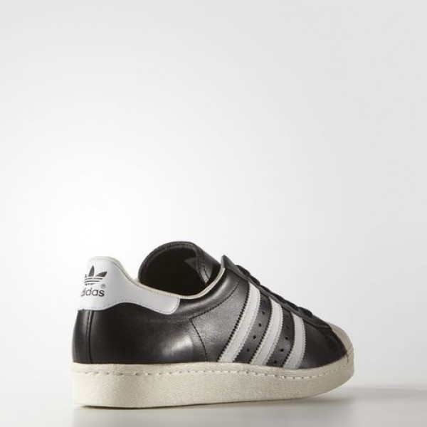 Adidas Superstar 80S Homme Core Black/White/Chalk White Originals Chaussures NO: G61069