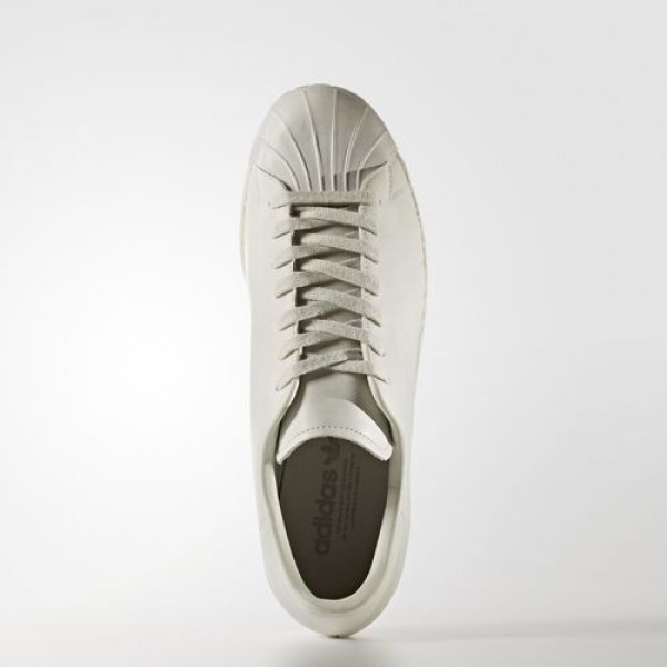 Adidas Superstar 80S Clean Femme Crystal White/Off White Originals Chaussures NO: BB0169