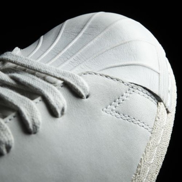 Adidas Superstar 80S Clean Femme Crystal White/Off White Originals Chaussures NO: BB0169