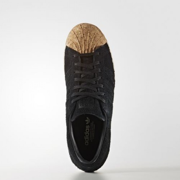 Adidas Superstar 80S Femme Core Black/Off White Originals Chaussures NO: BY2963