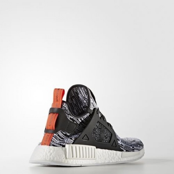 Adidas Nmd_Xr1 Primeknit Homme White/Core Black/Semi Solar Red Originals Chaussures NO: S32216