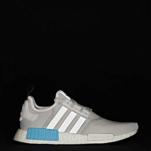 Adidas Nmd_R1 Femme White/ White/Bright Cyan Originals Chaussures NO: S31511