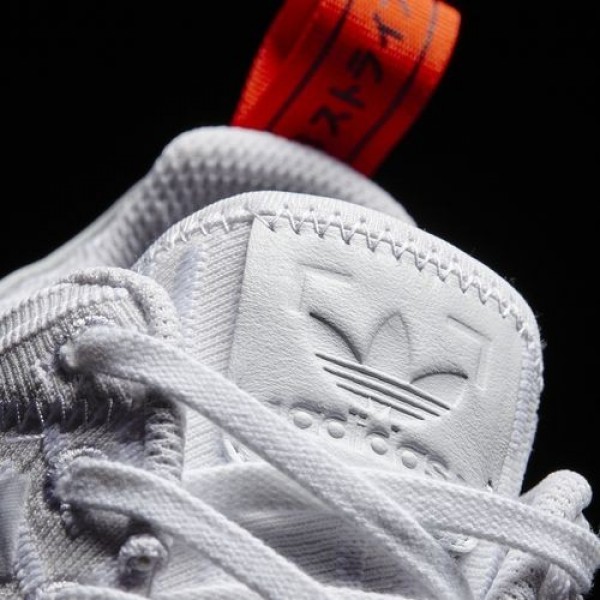 Adidas Nmd_R2 Primeknit Homme Footwear White/Core Red Originals Chaussures NO: BA7253