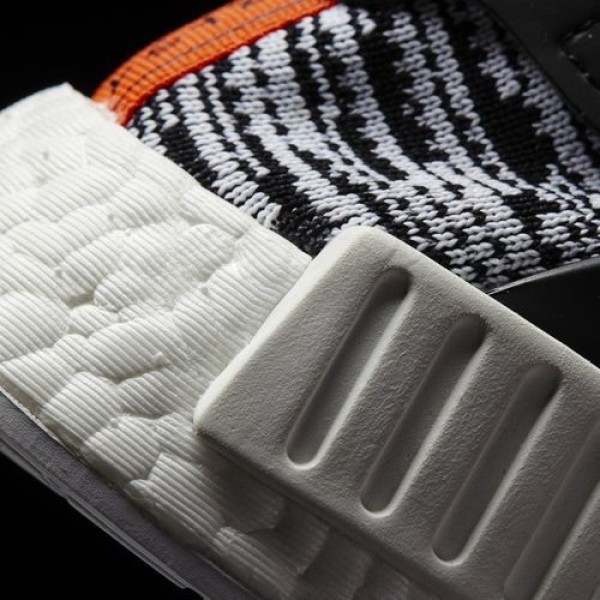 Adidas Nmd_Xr1 Primeknit Femme White/Core Black/Semi Solar Red Originals Chaussures NO: S32216