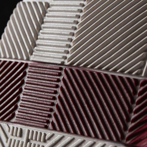 Adidas Dame 3 West Campus Homme Pearl Grey/Collegiate Burgundy/Trace Cargo Basketball Chaussures NO: BW0326