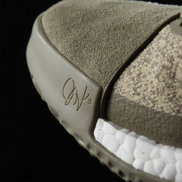 Adidas Harden Vol. 1 Homme Trace Cargo/Linen Khaki/Footwear White Basketball Chaussures NO: BW0550