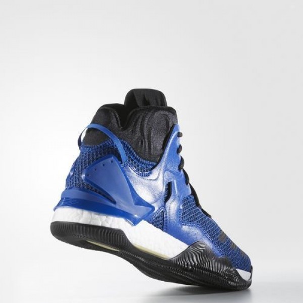 Adidas D Rose 7 Homme Blue Solid/Core Black/Gold Metallic Basketball Chaussures NO: BB8290