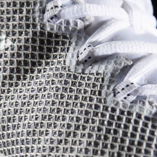 Adidas Crazy Hustle Homme Footwear White/Silver Metallic/Lgh Solid Grey Basketball Chaussures NO: BW0559