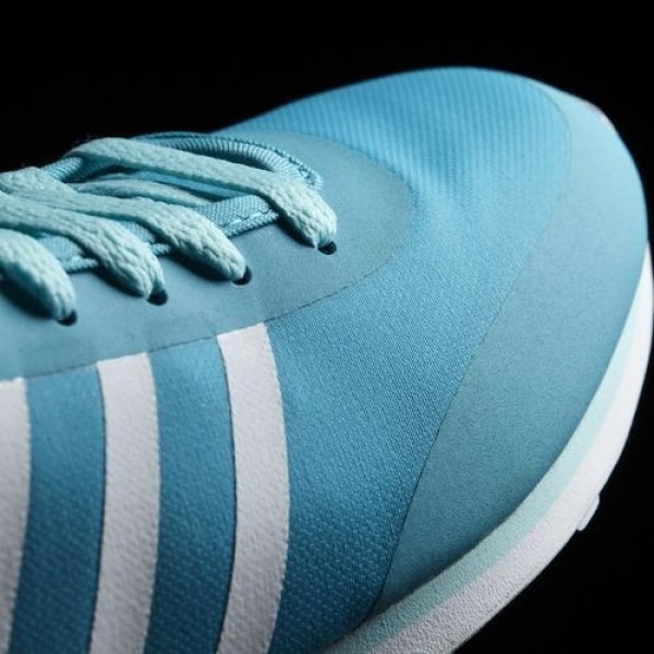 Adidas Cloudfoam Groove Tm Femme Energy Blue/Footwear White/Clear Aqua neo Chaussures NO: B74691