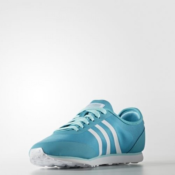 Adidas Cloudfoam Groove Tm Femme Energy Blue/Footwear White/Clear Aqua neo Chaussures NO: B74691