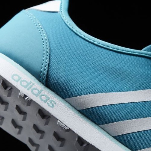 Adidas Cloudfoam Groove Tm Femme Energy Blue/Footwear White/Clear Aqua neo Chaussures NO: B74691